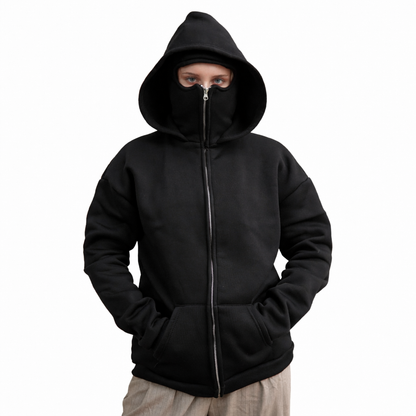 BLOKZ MASK - ZIP HOODIE